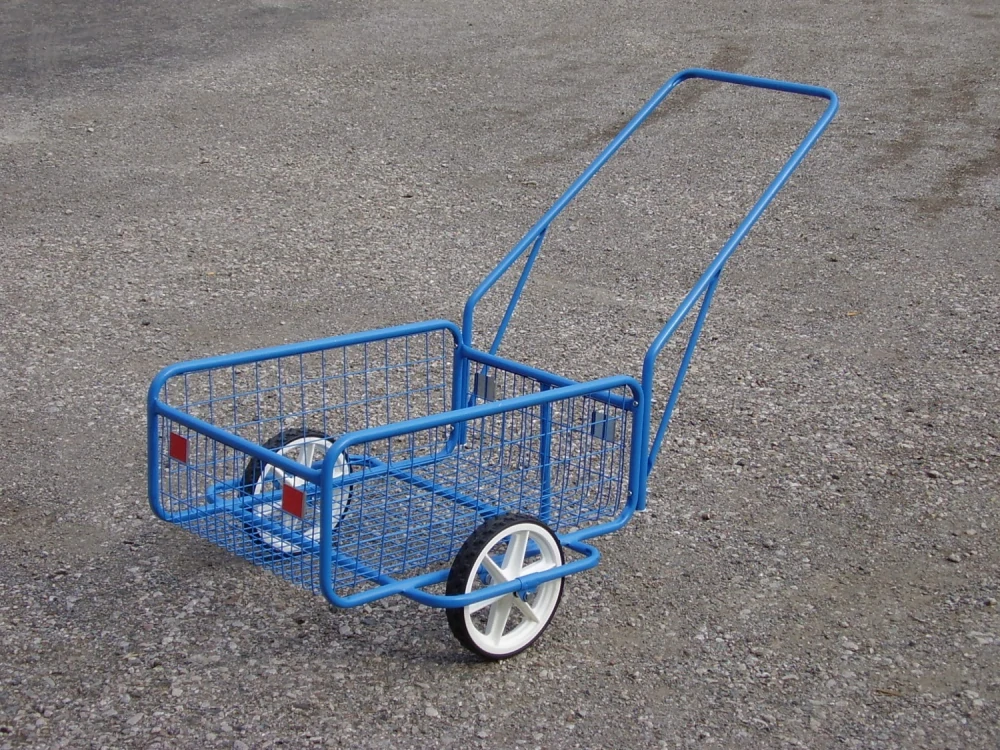 Dvoukolový vozík Popular III, plastový disk s plochou obručí, V0004PO