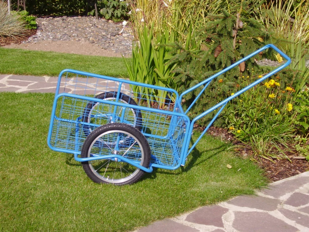 Dvoukolový vozík FORMAN, modrá barva (550 x 780 x 340 mm)