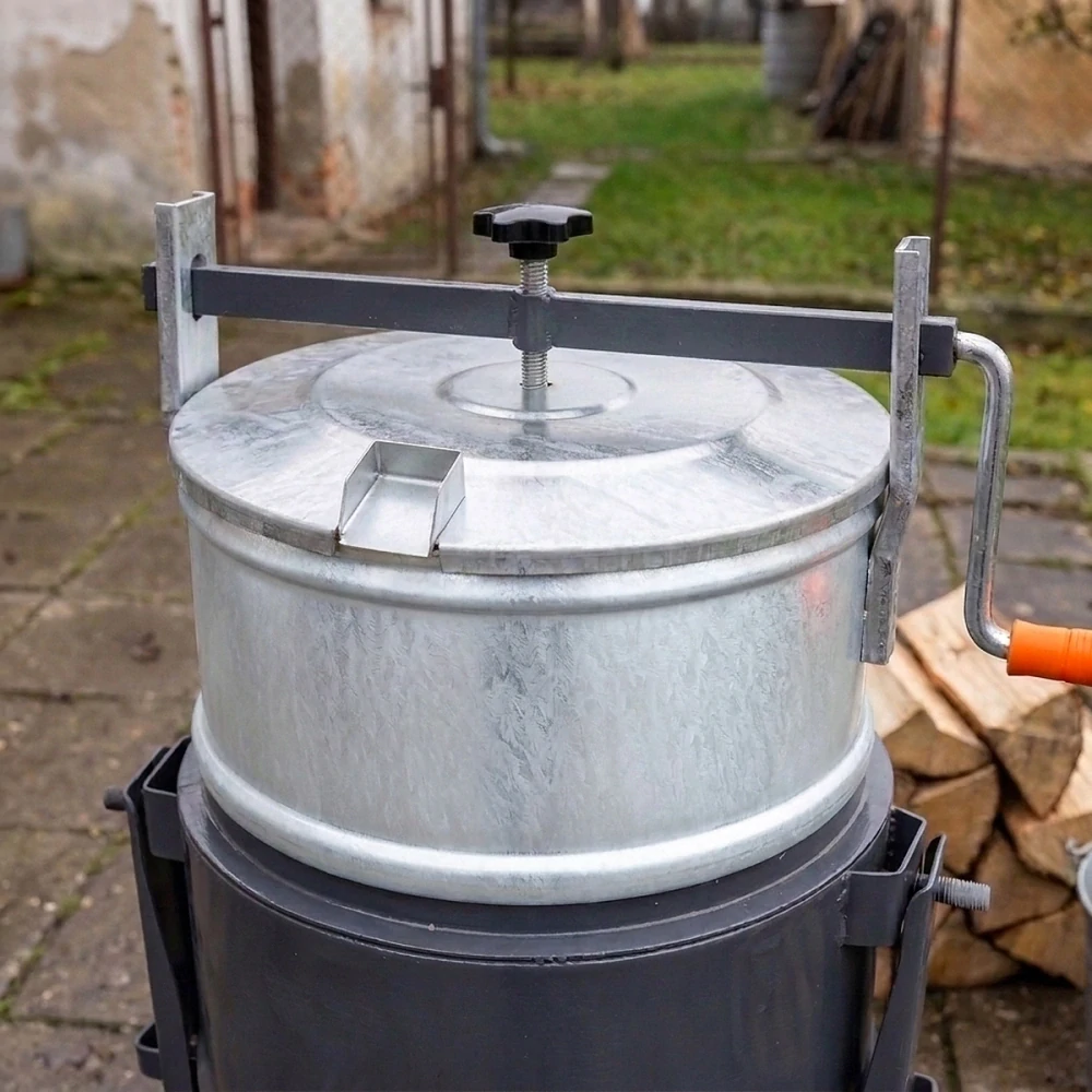 Pařák na brambory, pozinkovaný 100L