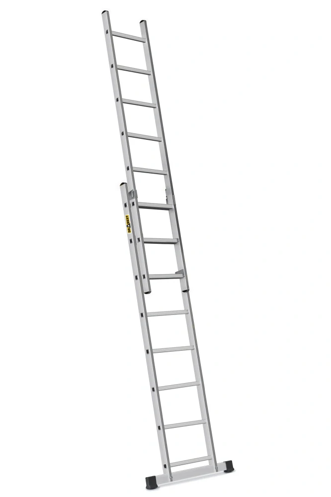 Multifunkční žebříkové lešení výšky 2,14m (pracovní výška 4,70m) DRABEST ARD-2x8 HOME, nosnost 150kg