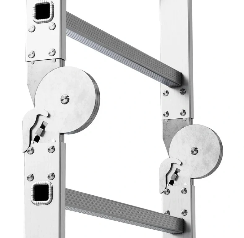 Lešení žebříkové IKAR PRO s plošinou, výška lešení 3m (pracovní výška 4m), nosnost 150kg