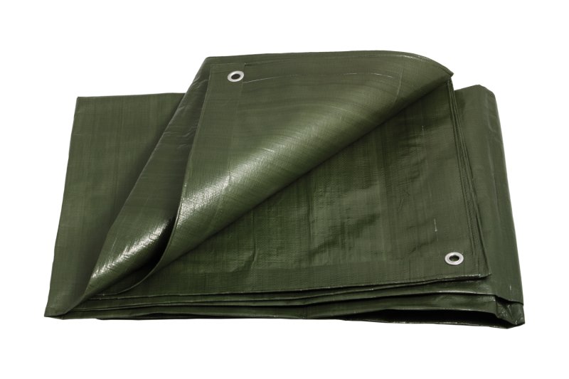 PE plachta zakrývací 6x10m 100g/m2 zelená