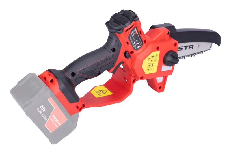 Pila řetezová jednoruční AKU FESTA Brushless, 20V, SHARE 20V