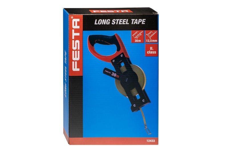 Pásmo na vidlici FESTA 30mx12. 5mm ocel