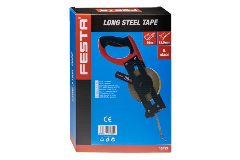 Pásmo na vidlici FESTA 30mx12. 5mm ocel