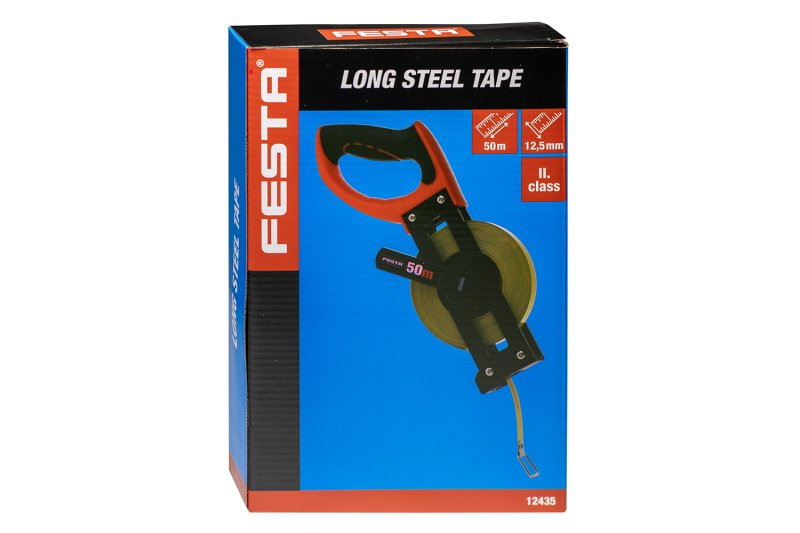 Pásmo na vidlici FESTA 50mx12. 5mm ocel