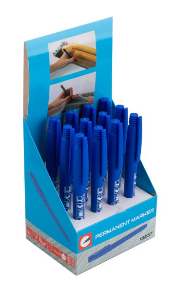 Značkovač permanetní (fix) modý jemný hrot