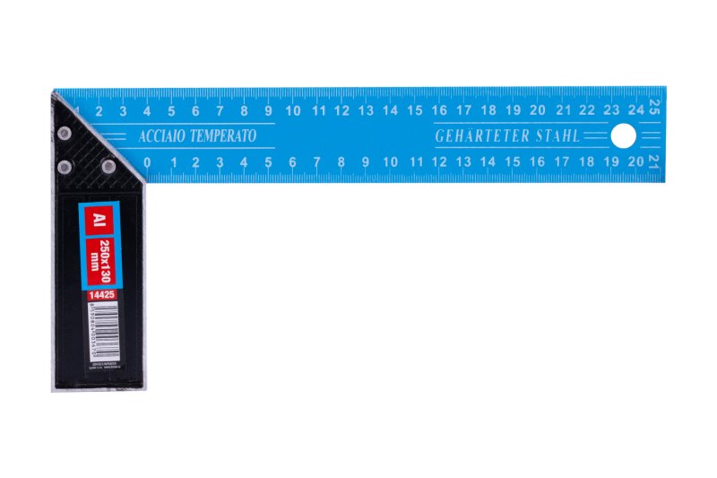 Úhelník 250mm žlutý