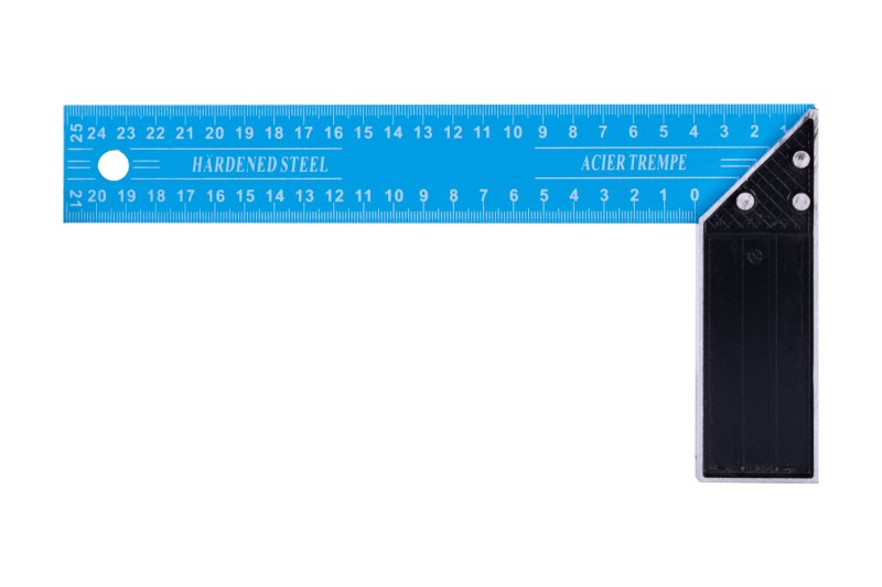 Úhelník 250mm žlutý