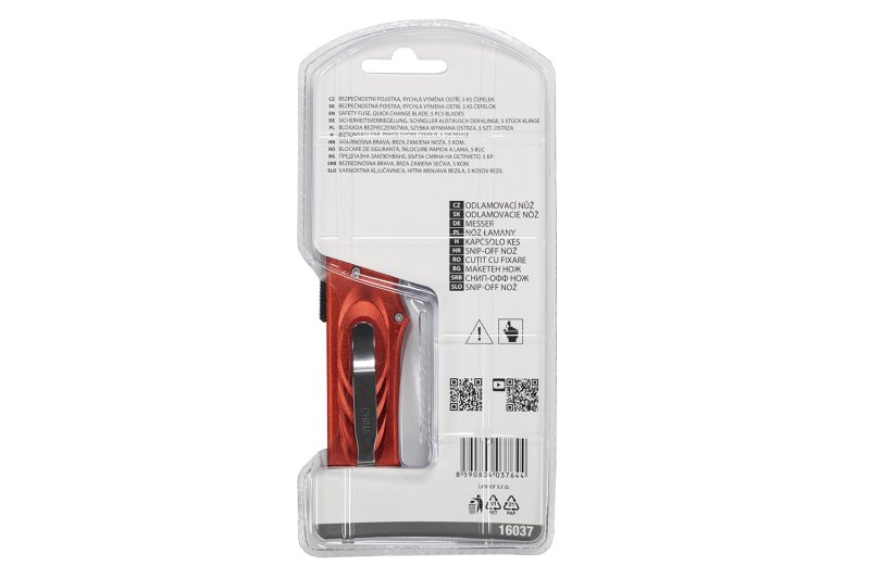 Nůž výsuvný FESTA TURBO,  čepel 5ks