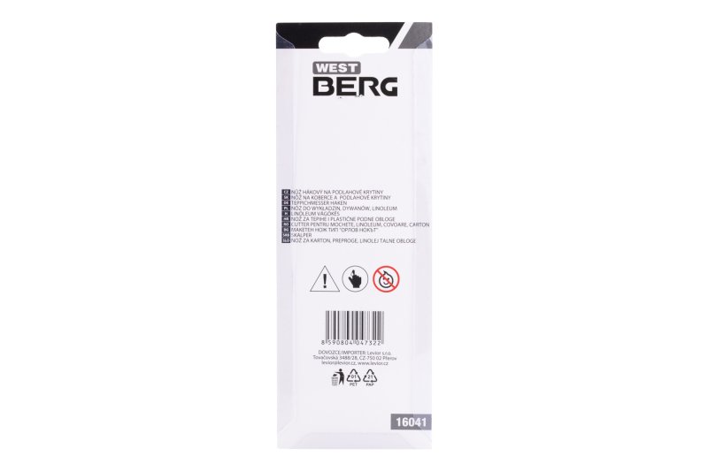 Nůž hákový zasouvací na podlahoviny