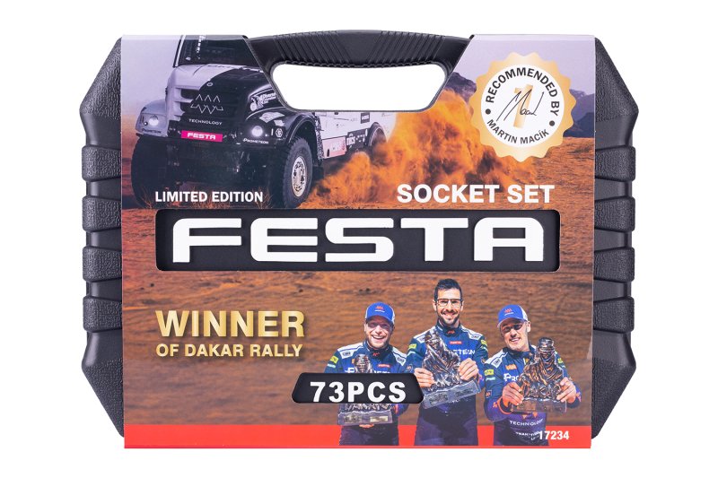 Gola sada FESTA CrV 73ks 1/4"-1/2"