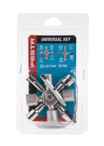 Klíč univerzální k rozvodným skříň. FESTA