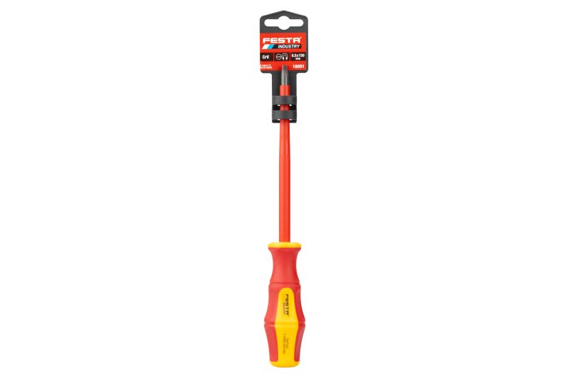 Šroubovák elektro FESTA CrV S 6. 5x150mm VDE 1kV