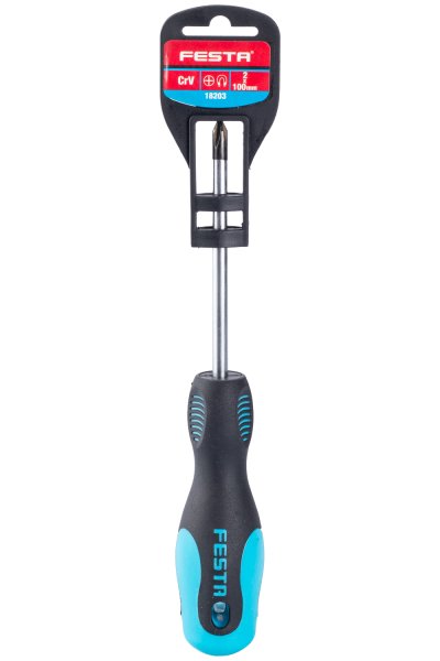 Šroubovák křížový PH 2x100mm CrV