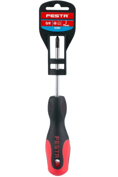 Šroubovák křížový PZ 1x75mm CrV