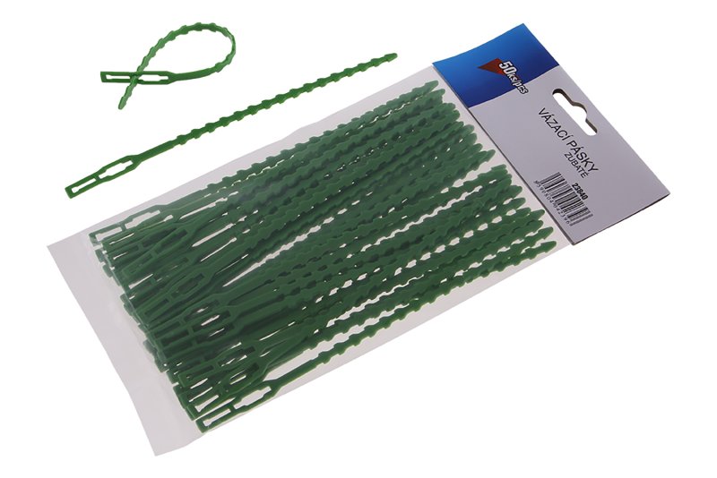 Pásky vázací zubaté 50ks