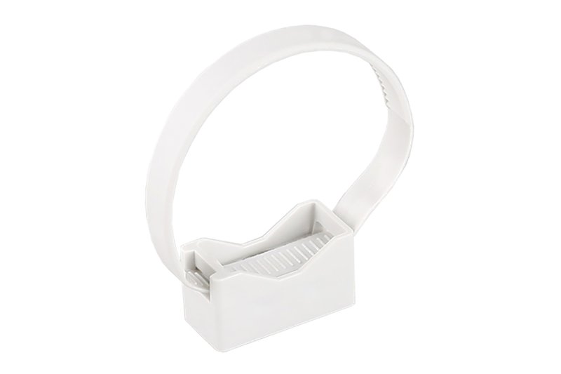 Páska vázací s úchytem 160x7. 5mm 10ks šedá