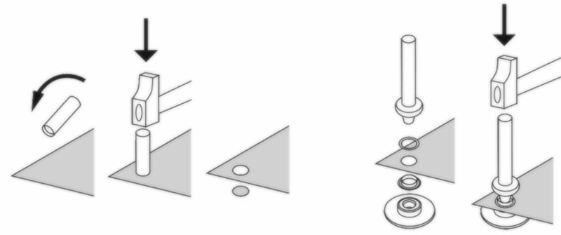 Sada aplikátoru a ok(25ks) na plachty