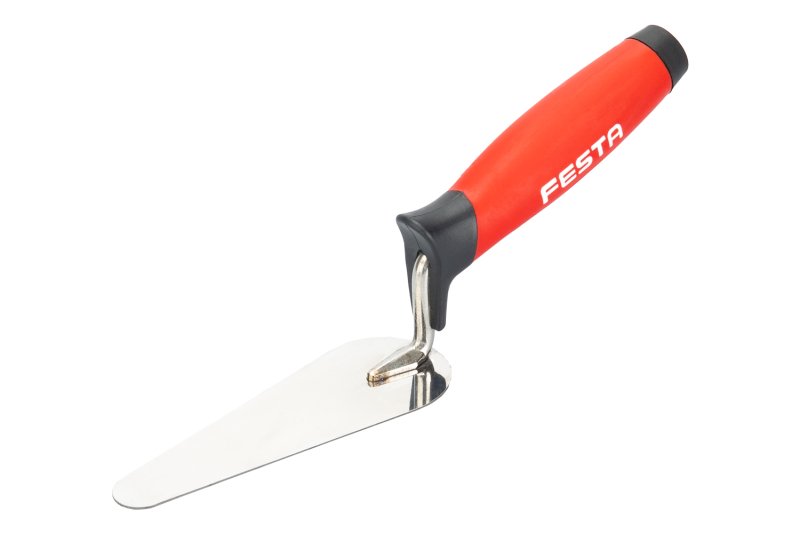 Lžíce nerez kočičí jazyk FESTA gum. ručka 140mm