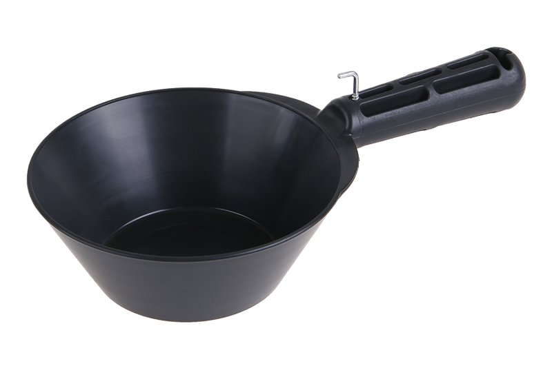 Naběračka zednická 175mm PVC, černá 3380