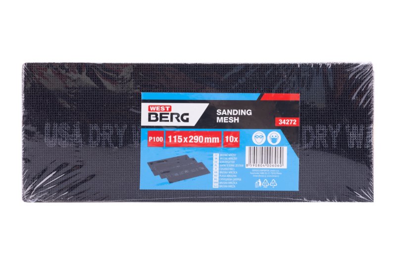 Mřížka brusná 115x290mm P100 10ks
