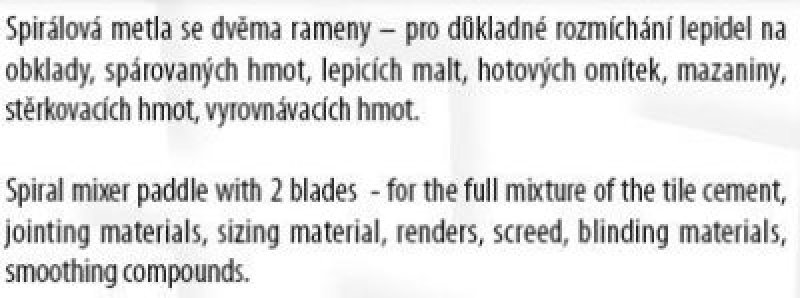 Míchadlo FESTA s kruhem 120mm SDS+ ZN
