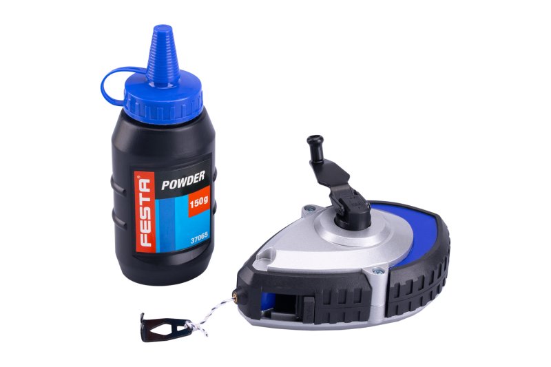 Sada navíječ rychlonavíjecí FESTA ALU 30M,  pudr 150g