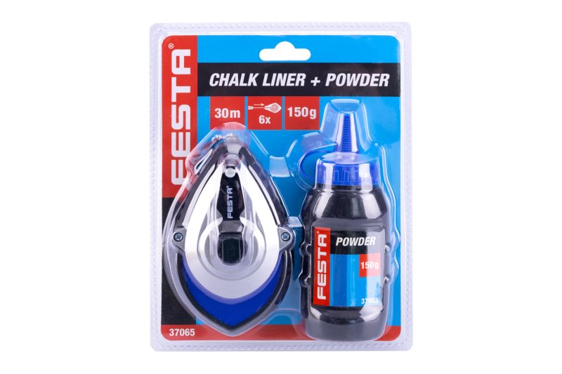 Sada navíječ rychlonavíjecí FESTA ALU 30M,  pudr 150g