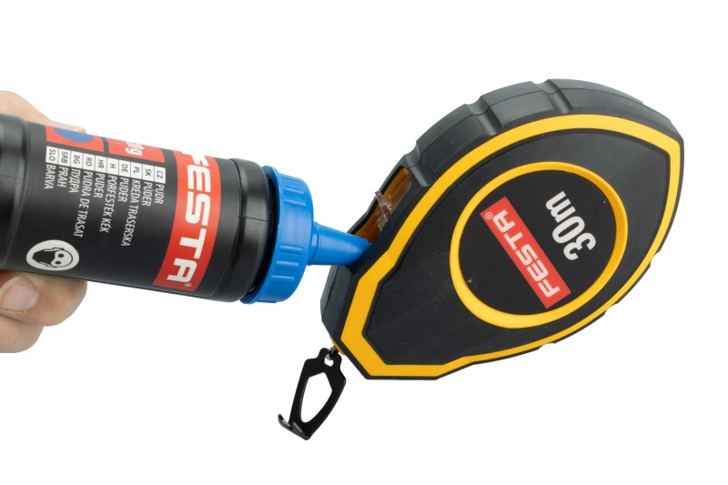 Sada navíječ rychlonavíjecí FESTA 30m,  pudr 180g