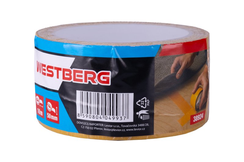 Páska lepící oboustranná 50mmx10m transparentní vyztužená