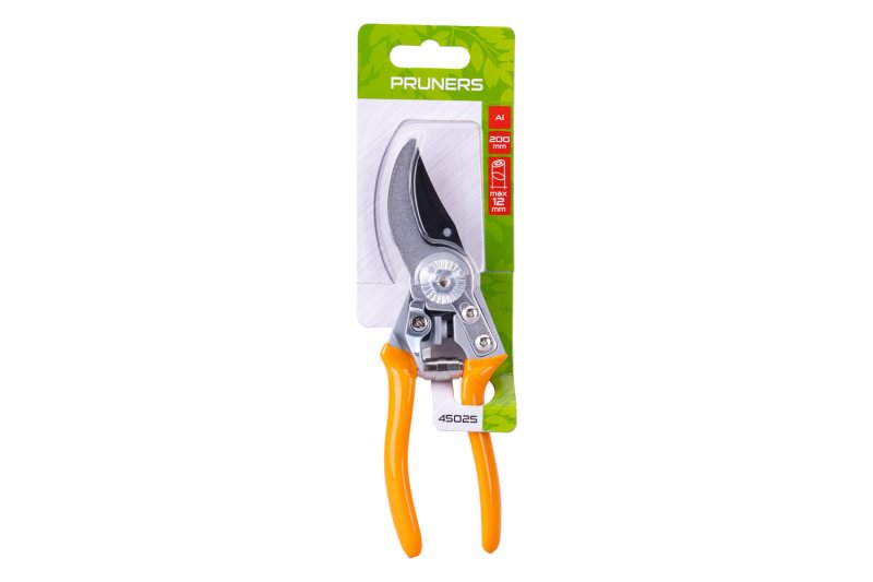 Nůžky zahradnické s aretací 20cm ALU