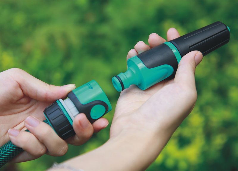 Sada FESTA AQUATIC rozstřikovač,  rychlospojky,  adaptér