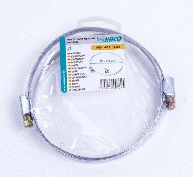 Spona hadicová HS W1 75mm(2ks) (D)