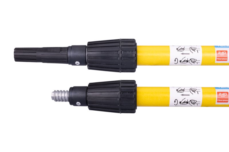 Tyč teleskopická 2. 4m fiberglass