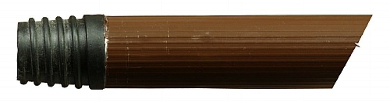 Násada hrubý závit 130cm ALU hnědá