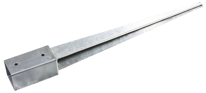 Patka sloupku 121x121x150mm/75cm tl. 2mm ZN