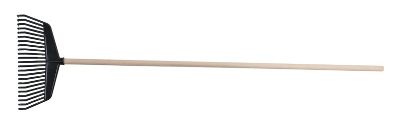 Hrábě plastové 40cm 23z s násadou 160cm
