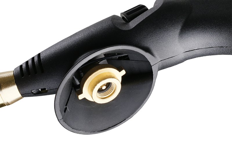 Hořák plynový na kartuši se závitem,  piezo,  CE