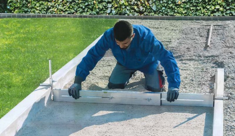 Lať stahovací HORIZONT nastavitelná 95-150cm 1 libela