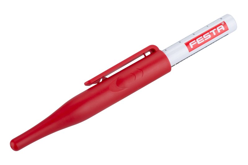 Značkovač hloubkový FESTA permanentní červený