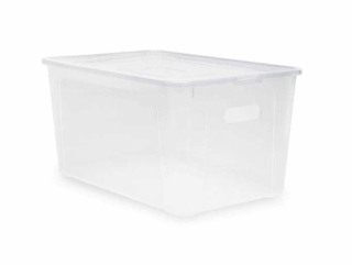 Box 20,0l, 39x26x20,5cm, transp., MULTIBOX, plast