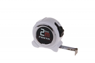 Metr svinovací FESTA 2mx16mm BÍLÝ