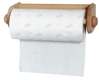 Držák pap.utěrek-30cm-dřevo