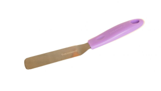 Stěrka 22cm, 11cm nerez, zahnutá, plast/NR