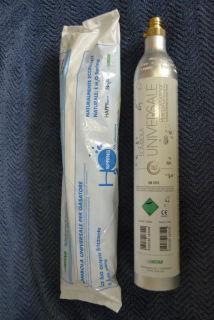 Bomb.láhev CO2 náplň (450g)-pro výrobníky sody