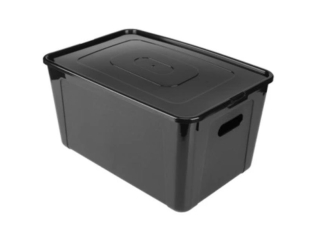 Box 20,0l, 39x26x20,5cm, černý, MULTIBOX, plast