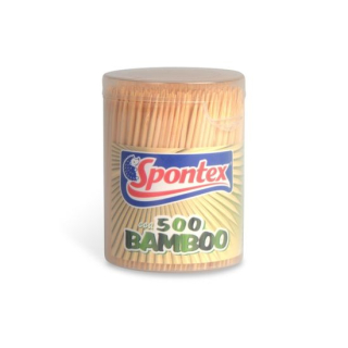 Párátka bambus 500ks, SPONTEX