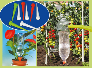 Zavlažovač 8ks na PET láhve, plast