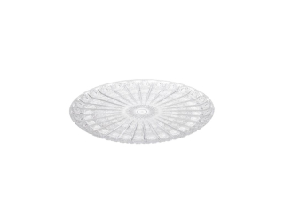 Podnos d30x1,5cm, KRYSTAL, brus, plast